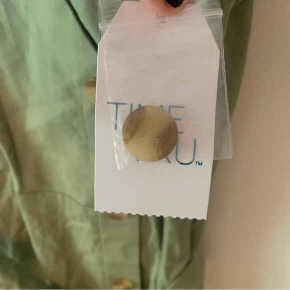 Time and Tru Button Front Belted Midi Dress - Picture 6 of 10